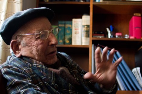 28122012. Aquilino. Guillermo Rivas. Burgos. Veterano guerra.