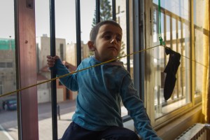 En el monasterio de Marka los niños no tienen muchas distracciones, son conscientes de su situación como exiliados | Daniel Rivas Pacheco